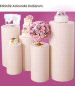 3lü Matruşka Silindir Strafor Set - Görsel 4