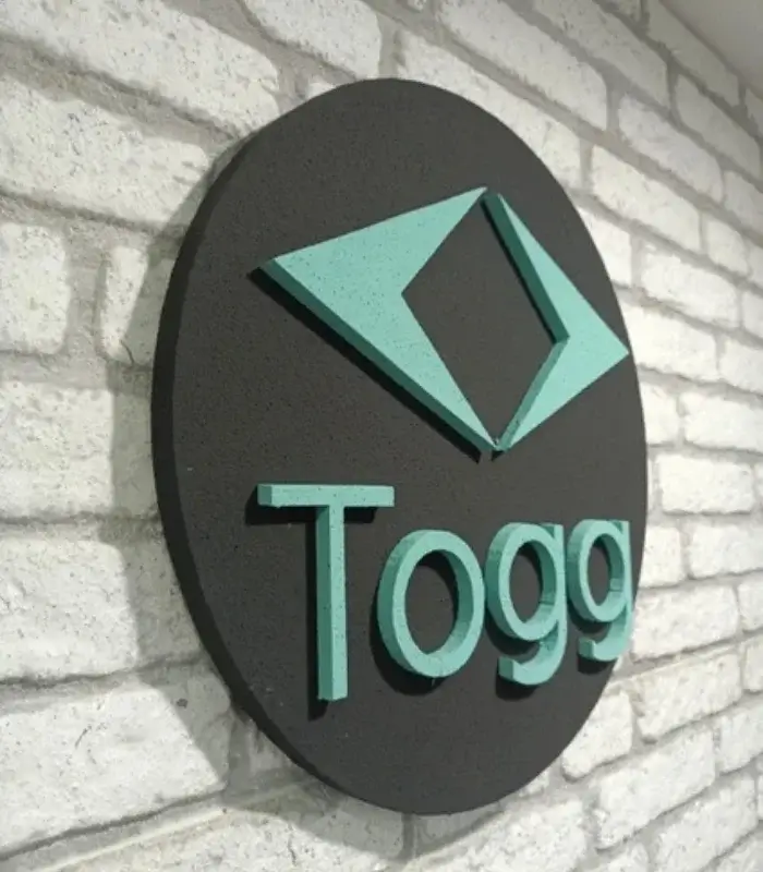 TOGG Strafor Araç Logosu